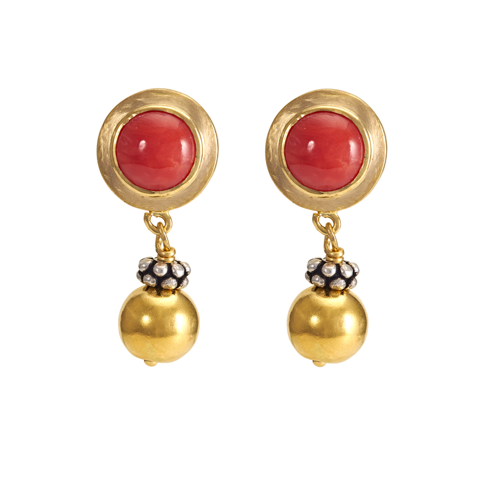 Pagadam Earrings Barkha Pagadam: Buttalu Nakshi Pink Jewellery