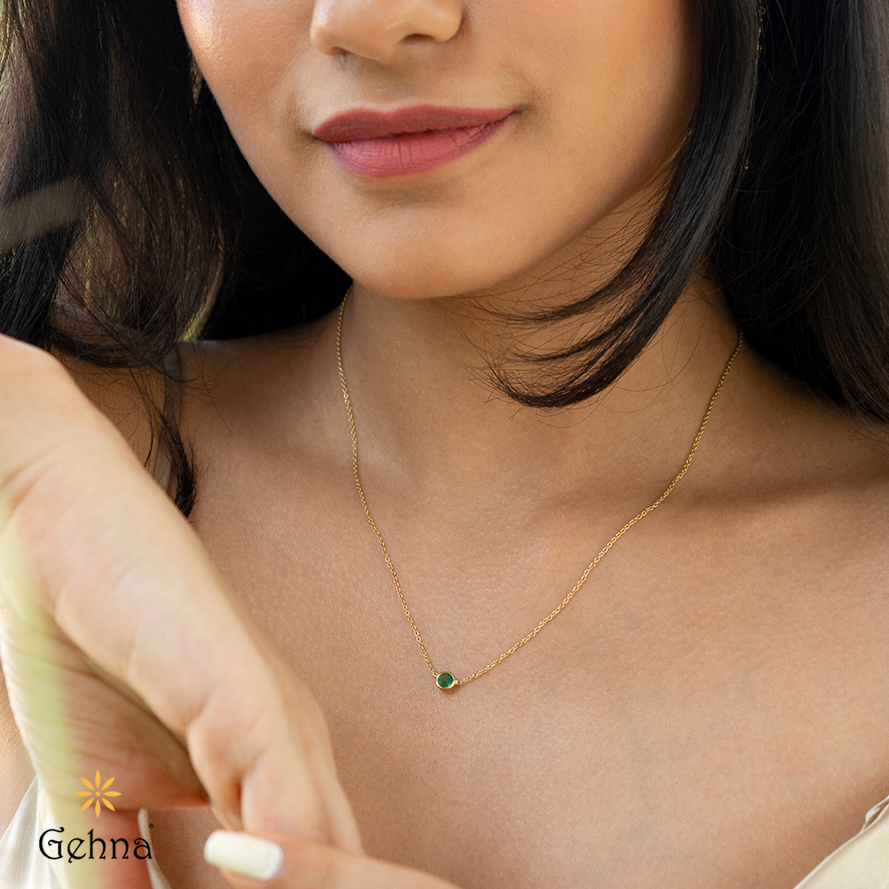 NEEDIS K18 Yellow Gold Necklace 50cm 50 C.M Chains – Gold